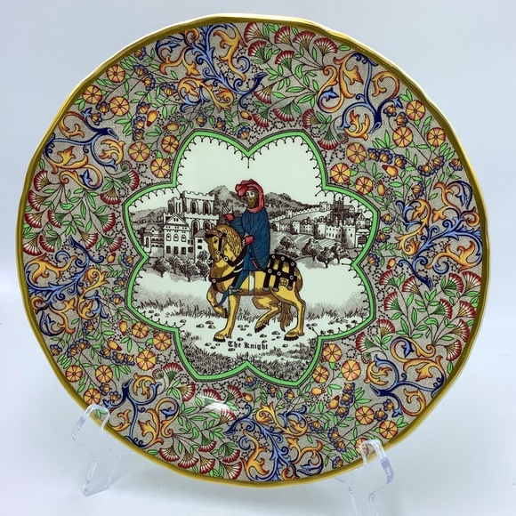 Masons The Knight Collectible Plate - Picture 1 of 13